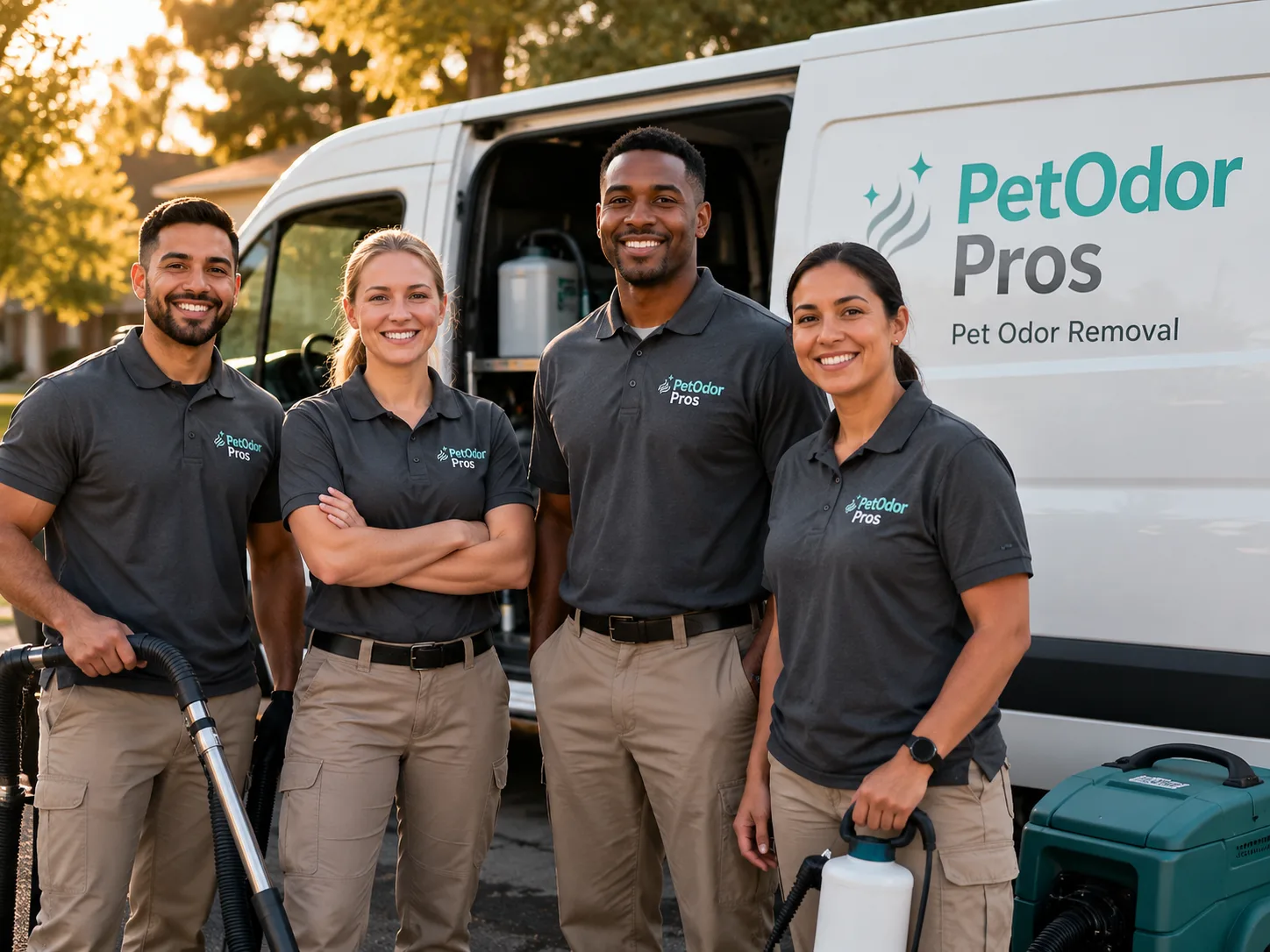 Pet Odor Removal team serving Fisher, LA